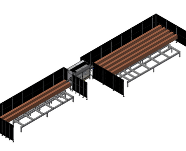 Ceetec bruhn IPTouch 640x380 mm Streichautomat für KVH BSH Binder Stützen Pfetten Holzhallen Hallenbau