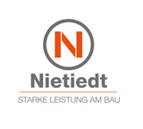 Logo Nietiedt Gerüstbau mit Streichautomat zur Aufbereitung von Bordbrettern