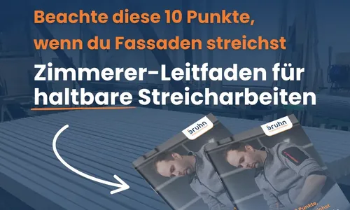 Beachte diese 10 Punkte, wenn du Fassaden streichst - Zimmerer Leitfaden für haltbare Streicharbeiten Beachte diese 10 Punkte, wenn du Fassaden streichst - Zimmerer Leitfaden für haltbare Streicharbeiten