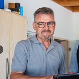 Porträt Richard Bögerl, Zimmerermeister und Inhaber bei Holzbau Bögerl